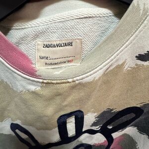 Zadig & Voltaire Artistic Graphic Tee